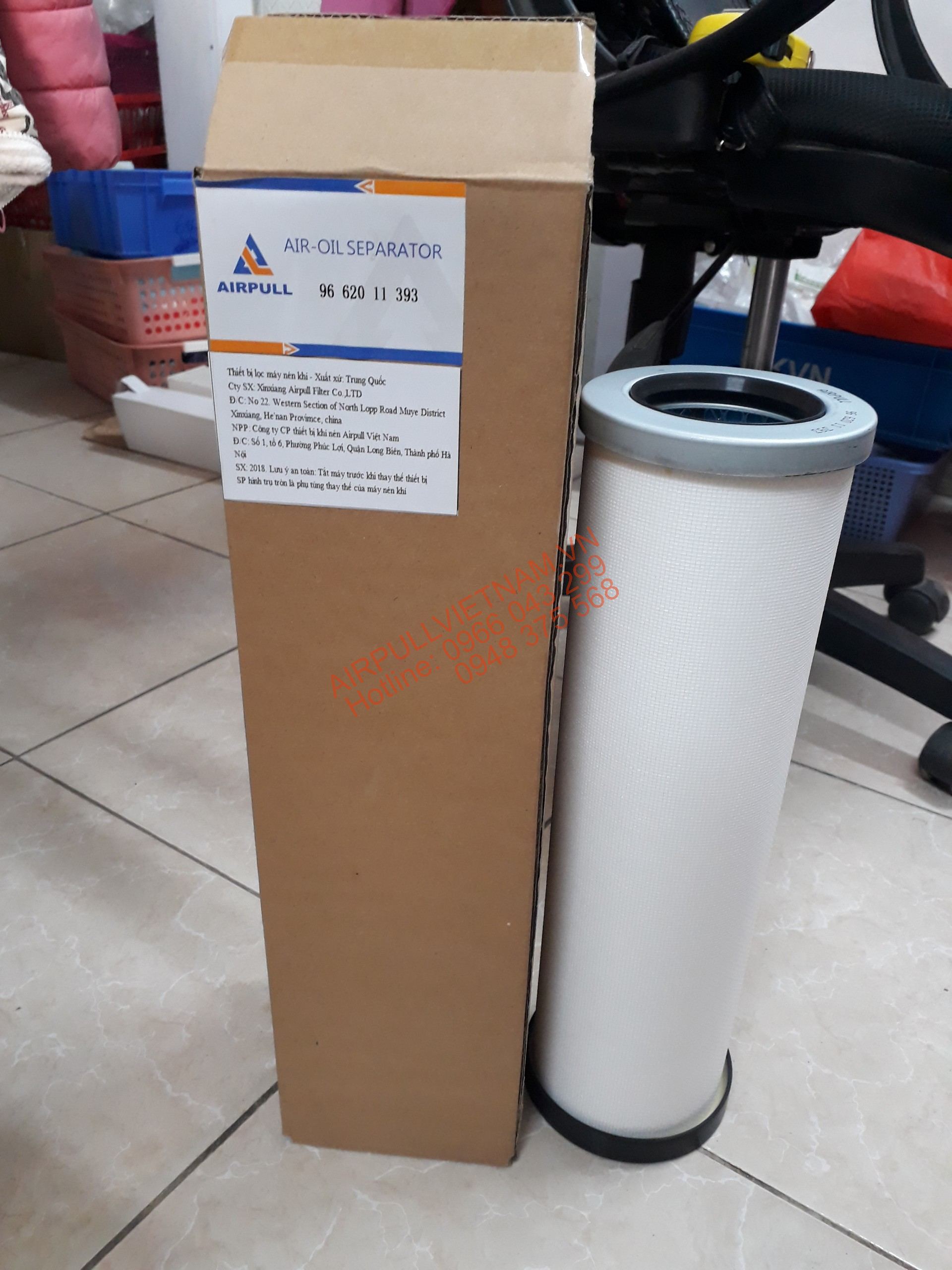 Tách dầu 96 620 11 393, lọc tách nhớt (9662011393)