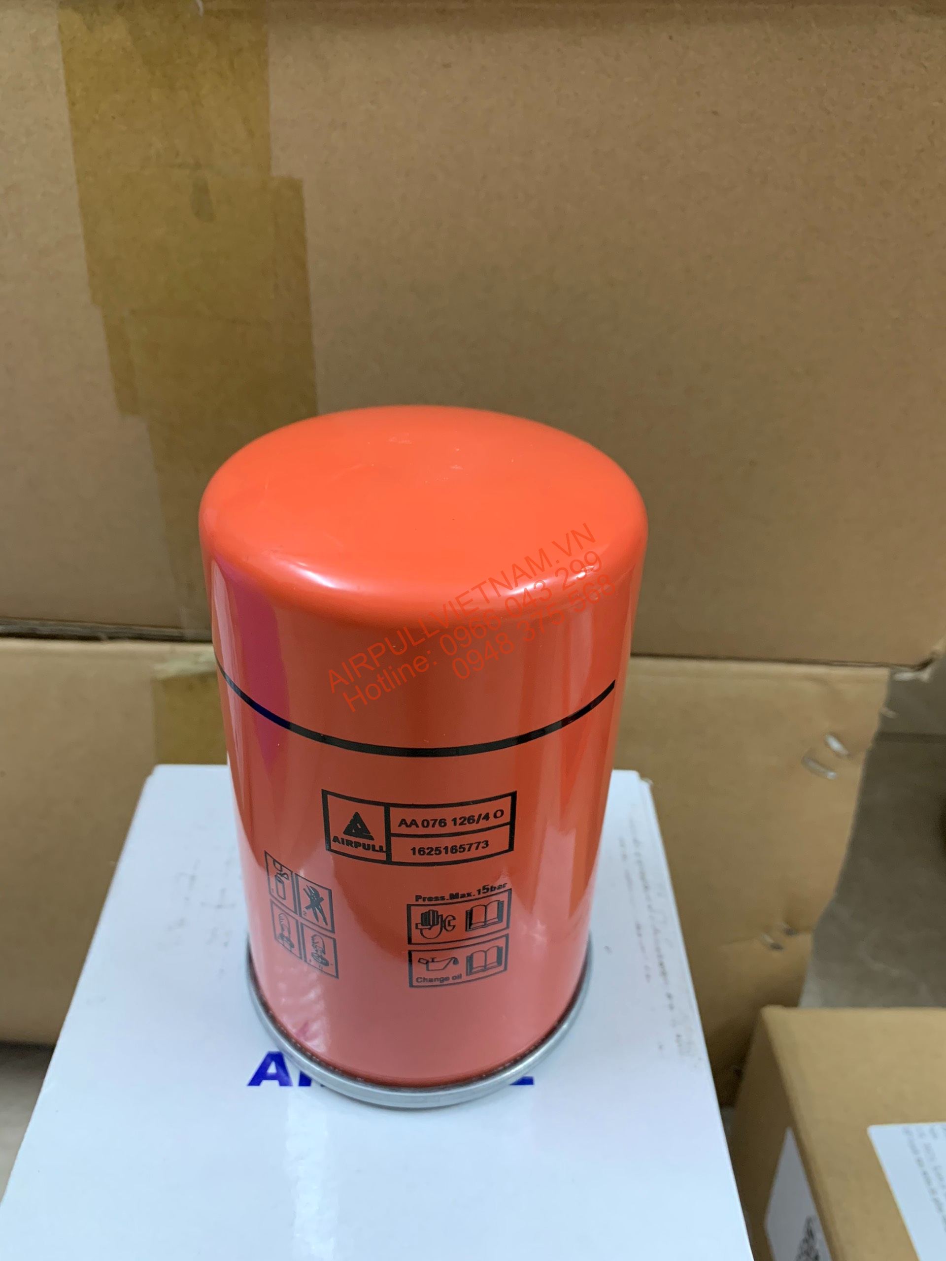 Lọc tách dầu AA 076 126/4O, Lọc tách nhớt (AA076126/4O), tách dầu 1625165773